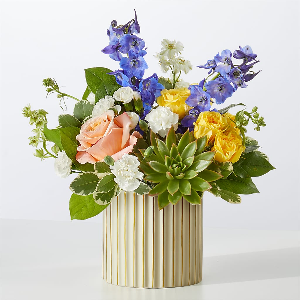 Cobalt Reverie Bouquet – WATSON'S FLOWERS AND GIFTS, West Helena AR
