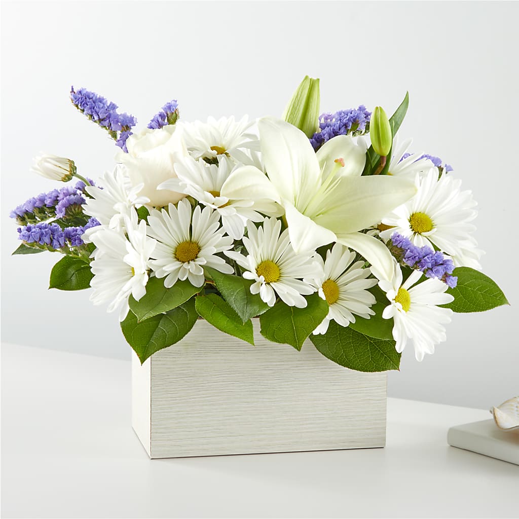 Beyond Blue Box Bouquet – WATSON'S FLOWERS AND GIFTS, West Helena AR