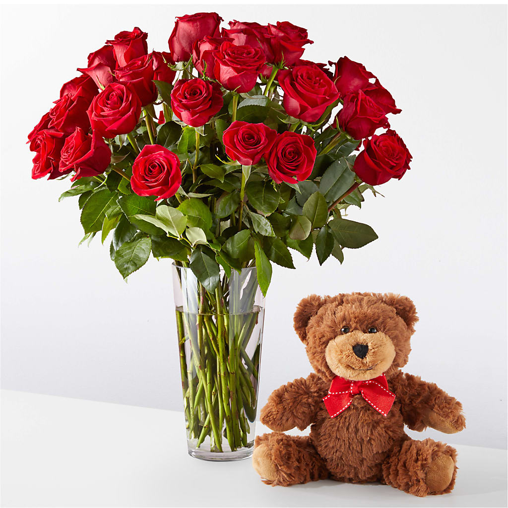 Romantic Long Stem Red Rose Bouquet Bundles – WATSON'S FLOWERS AND GIFTS, West Helena AR