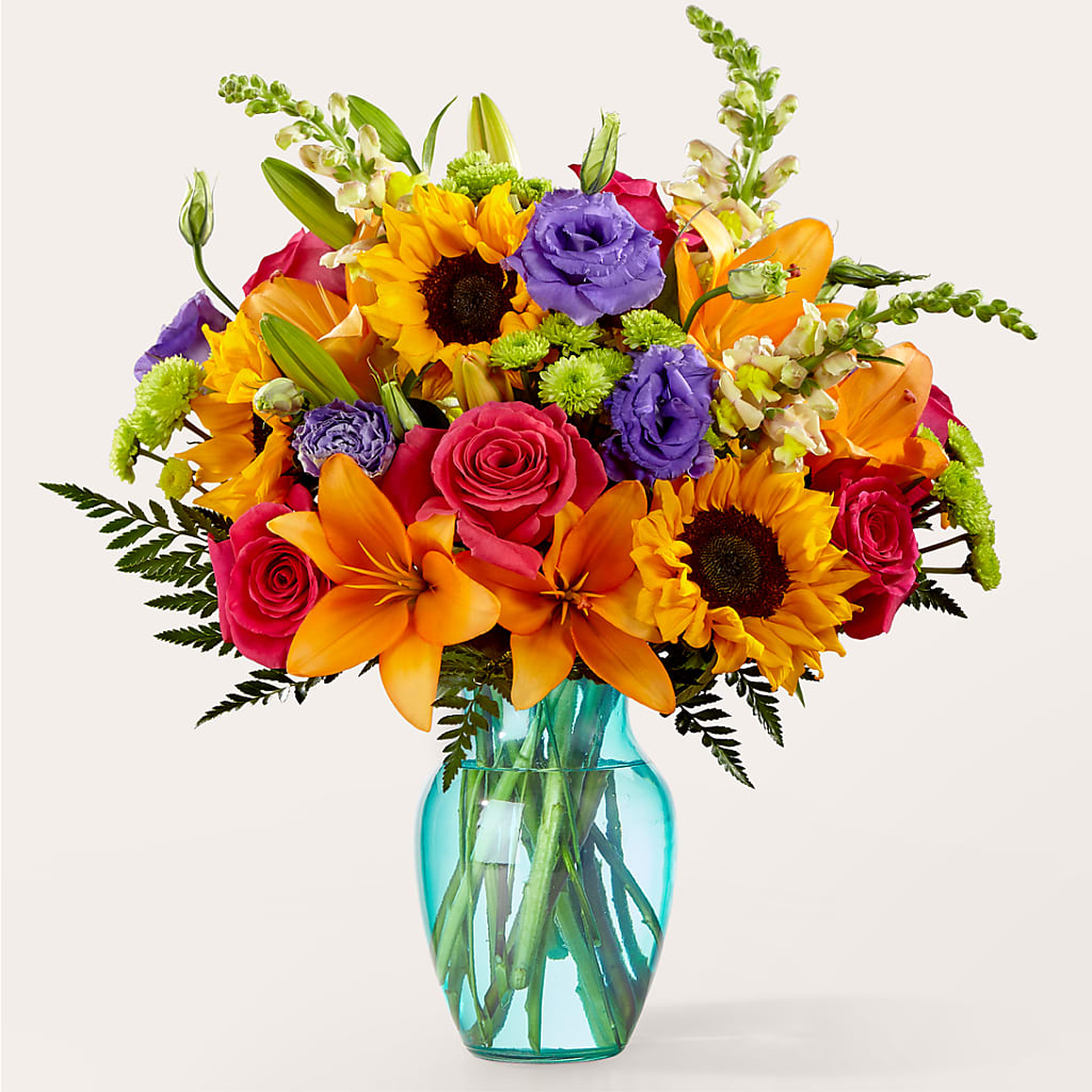 Double Rainbow Bouquet – WATSON'S FLOWERS AND GIFTS, West Helena AR