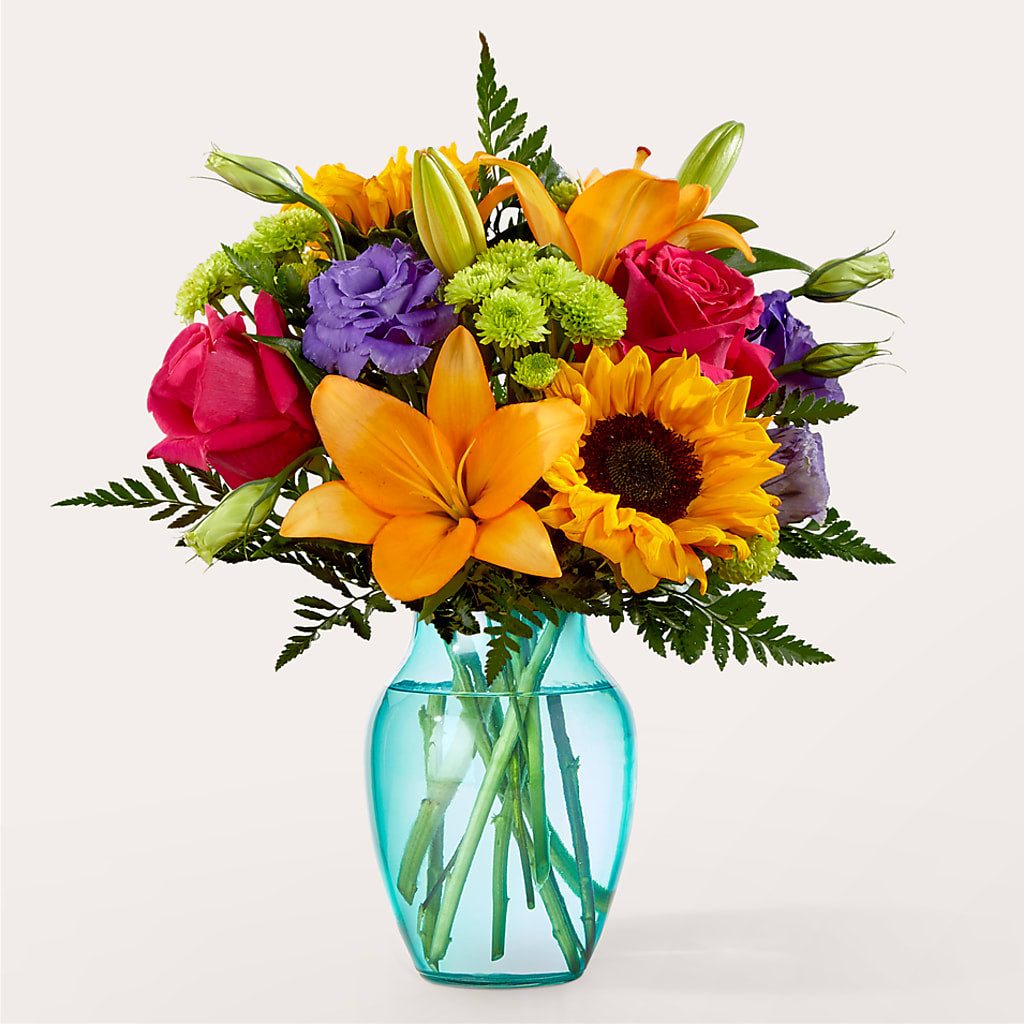 Double Rainbow Bouquet – WATSON'S FLOWERS AND GIFTS, West Helena AR