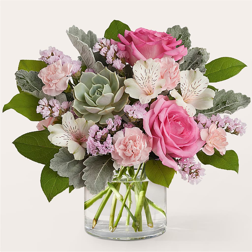 Dusty Rose Bouquet – WATSON'S FLOWERS AND GIFTS, West Helena AR
