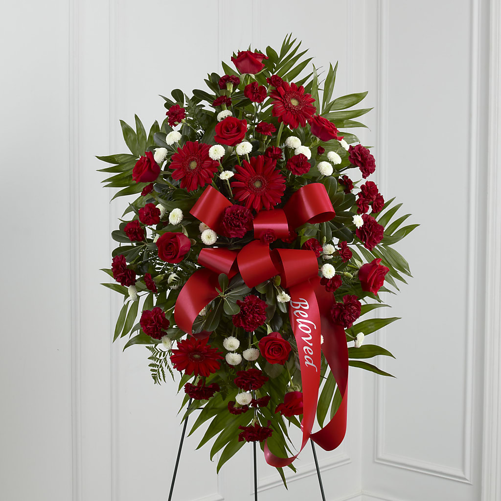 Treasured Memories Standing Spray – WATSON'S FLOWERS AND GIFTS, West Helena AR