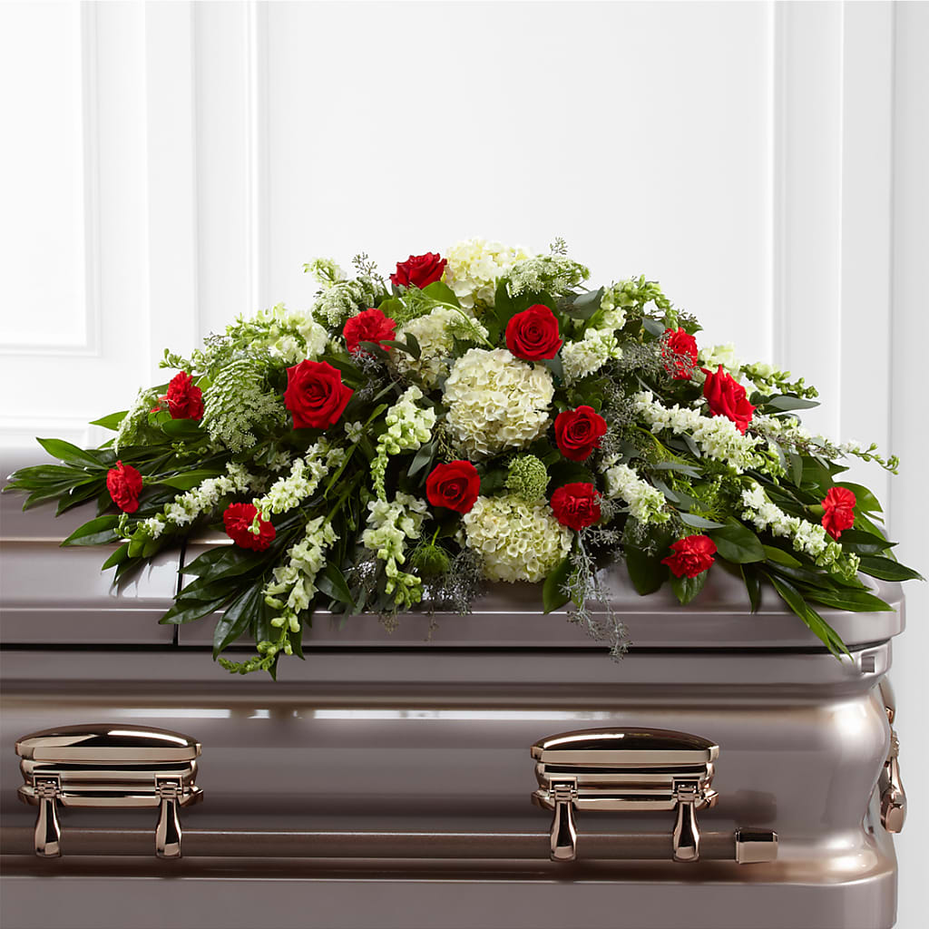 Sincerity Casket Spray – WATSON'S FLOWERS AND GIFTS, West Helena AR