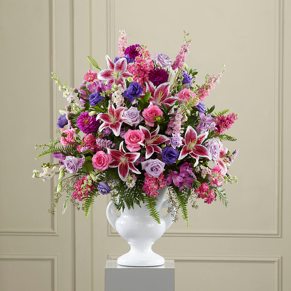 Peaceful Tribute Arrangement – WATSON'S FLOWERS AND GIFTS, West Helena AR