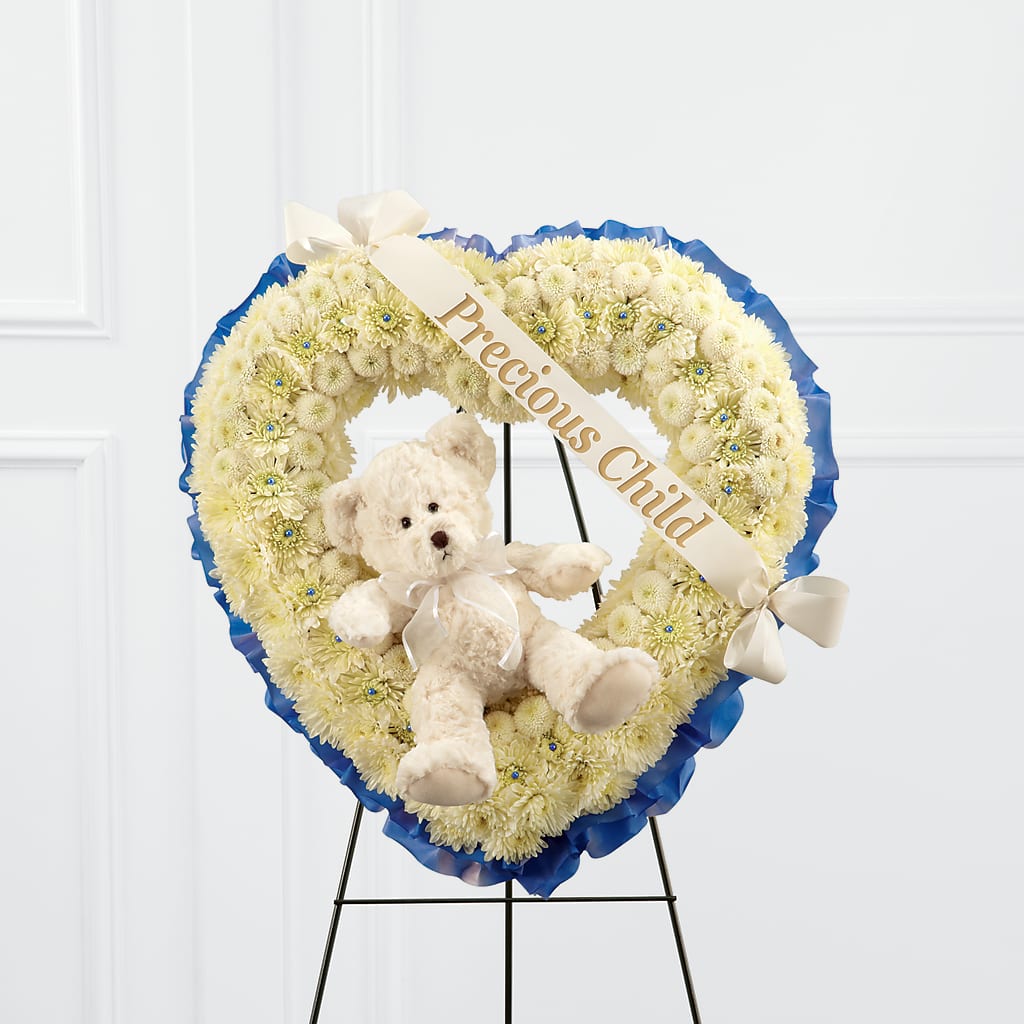 Precious Child Standing Heart – WATSON'S FLOWERS AND GIFTS, West Helena AR