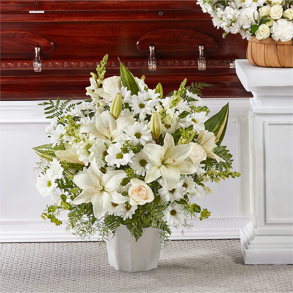 Thoughts of Tranquility Floor Basket – WATSON'S FLOWERS AND GIFTS, West Helena AR
