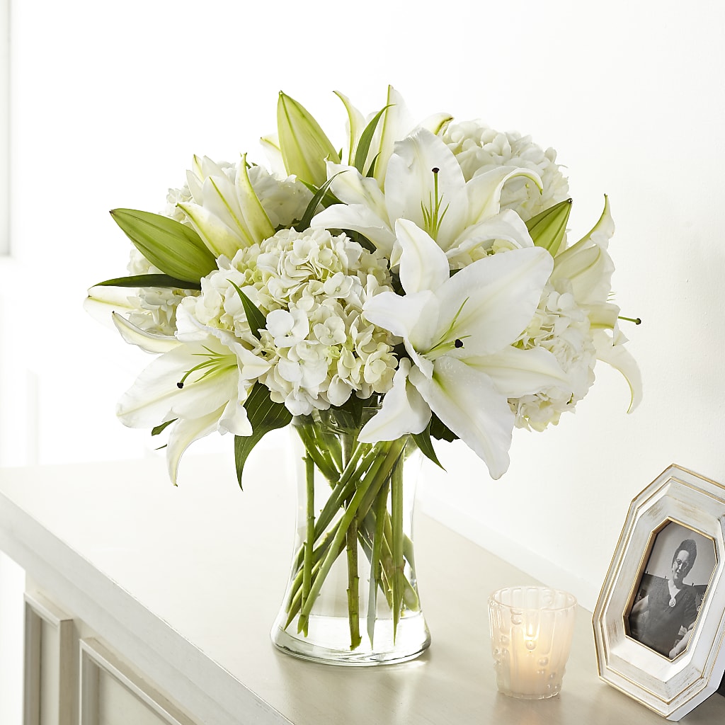 Compassionate Lily Bouquet – WATSON'S FLOWERS AND GIFTS, West Helena AR