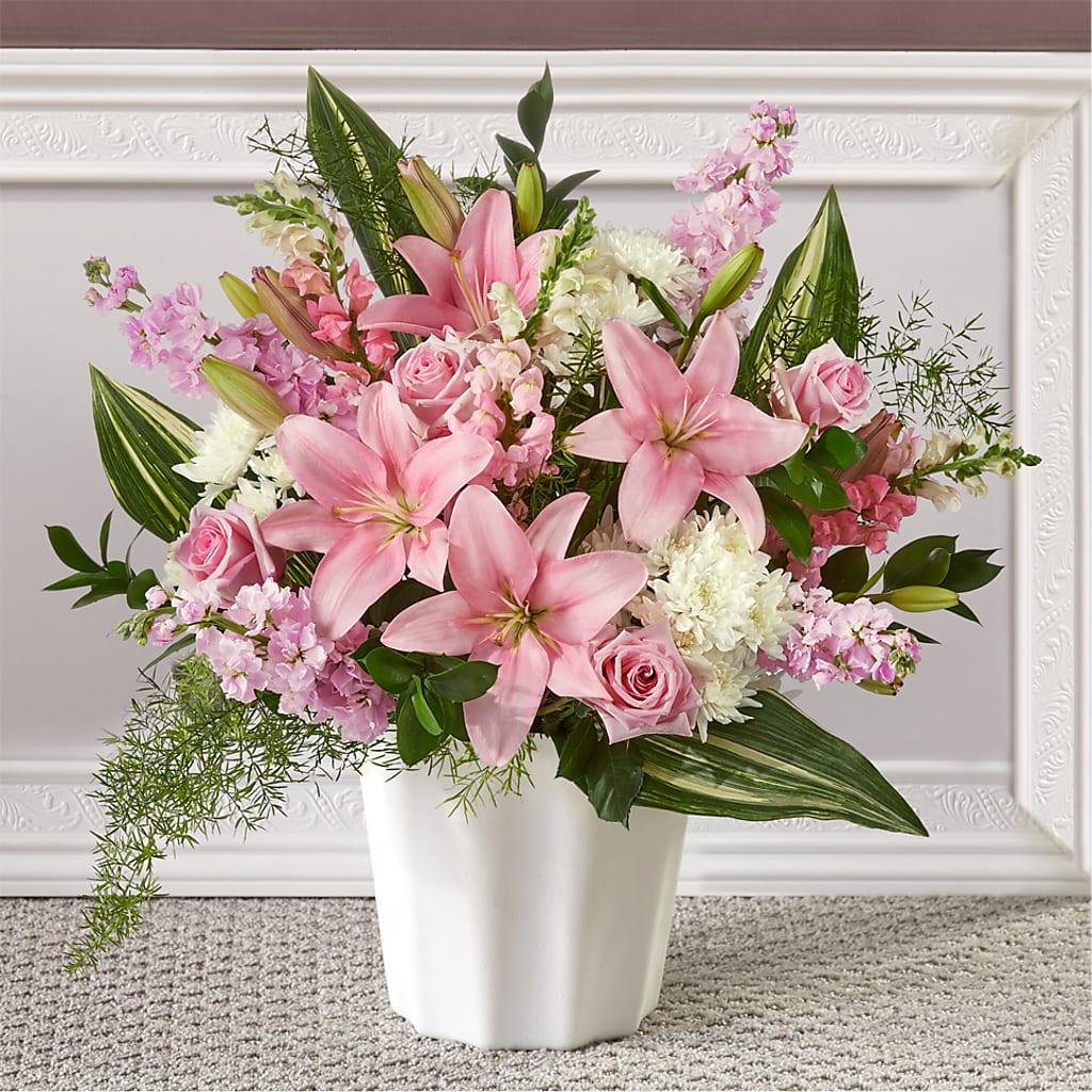Simply Serene Floor Basket – WATSON'S FLOWERS AND GIFTS, West Helena AR