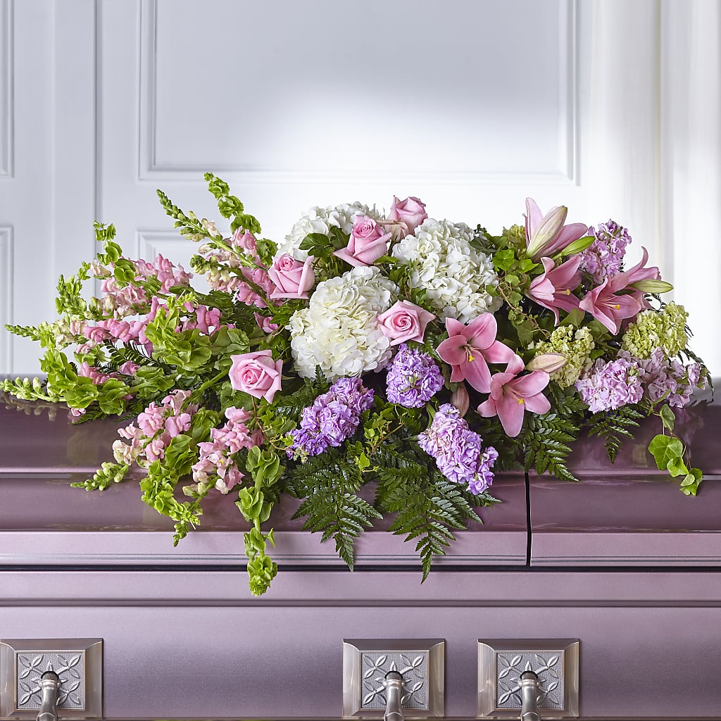 Life's Gratitude Casket Spray – WATSON'S FLOWERS AND GIFTS, West Helena AR