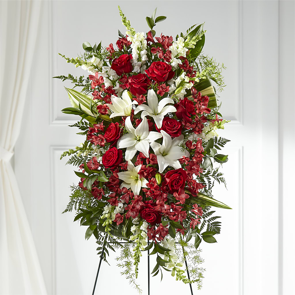 Everlasting Memory Standing Spray – WATSON'S FLOWERS AND GIFTS, West Helena AR