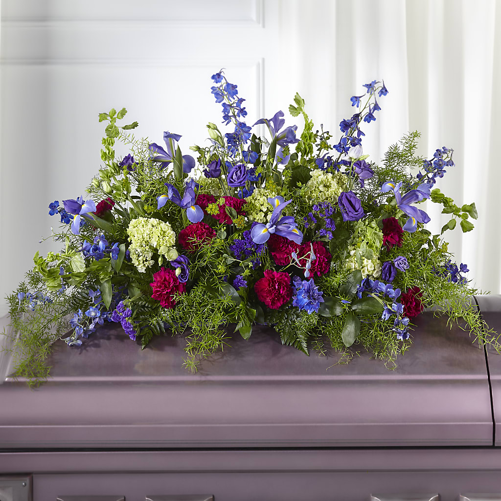 Always Treasured Casket Spray – WATSON'S FLOWERS AND GIFTS, West Helena AR