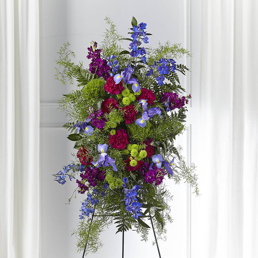 Heavenly Skies Standing Spray – WATSON'S FLOWERS AND GIFTS, West Helena AR