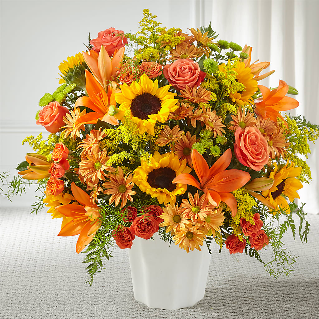 Harvest Thoughts Floor Basket – WATSON'S FLOWERS AND GIFTS, West Helena AR