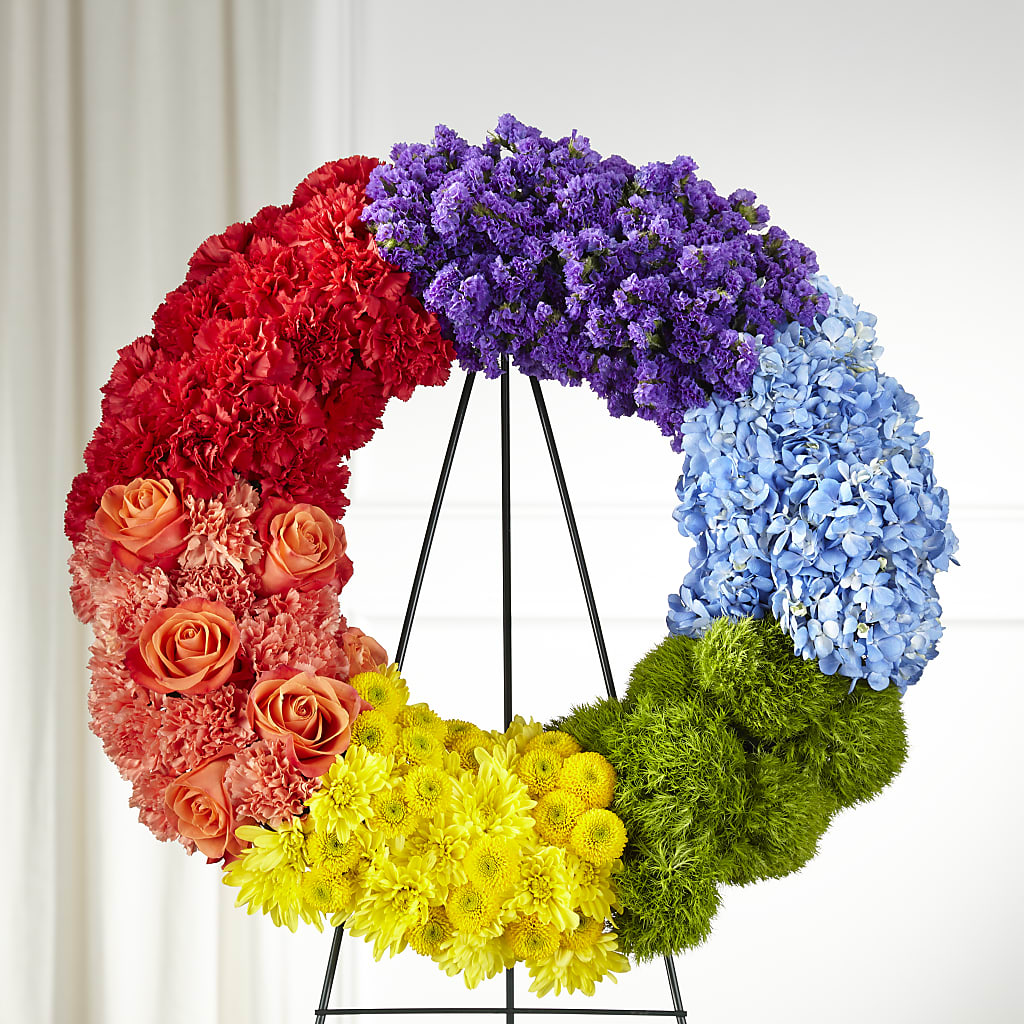 Circle of Love Wreath – WATSON'S FLOWERS AND GIFTS, West Helena AR