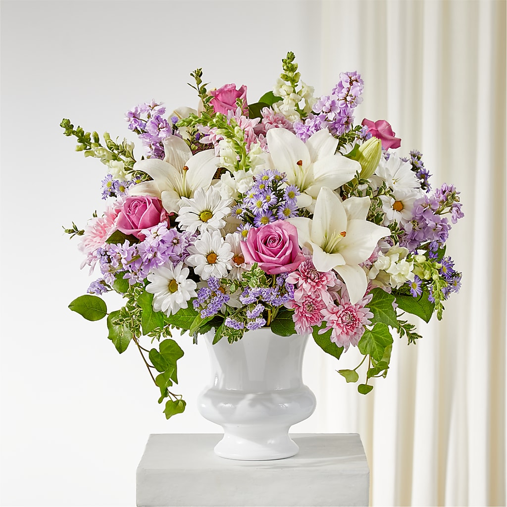 Remarkable Life Urn Arrangement – WATSON'S FLOWERS AND GIFTS, West Helena AR