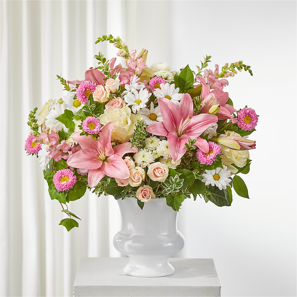 Empathetic Blooms Urn Arrangement – WATSON'S FLOWERS AND GIFTS, West Helena AR
