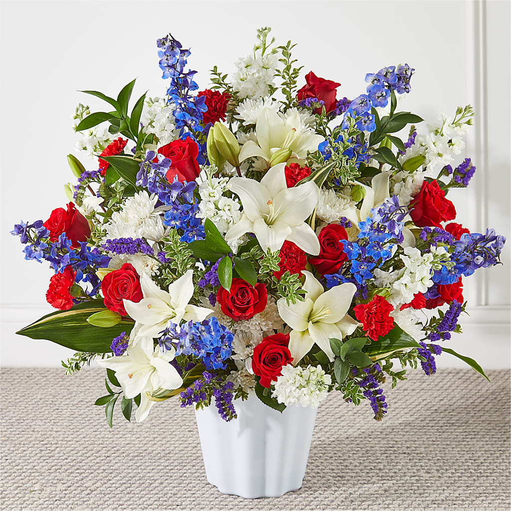 Consoled Floor Basket – WATSON'S FLOWERS AND GIFTS, West Helena AR