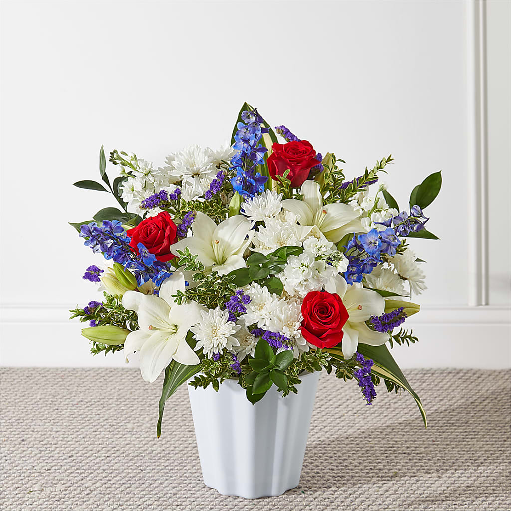 Consoled Floor Basket – WATSON'S FLOWERS AND GIFTS, West Helena AR