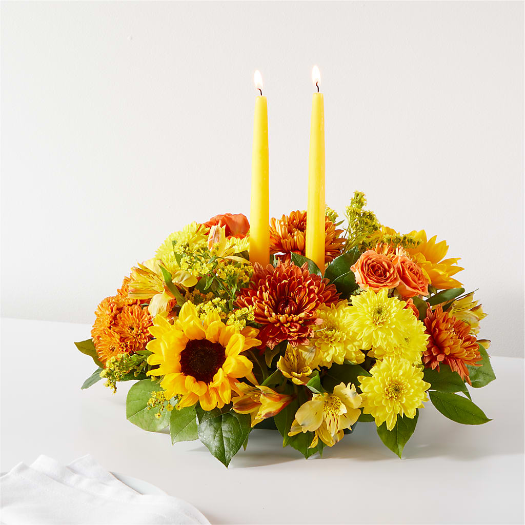 Autumn Harmony Centerpiece – WATSON'S FLOWERS AND GIFTS, West Helena AR