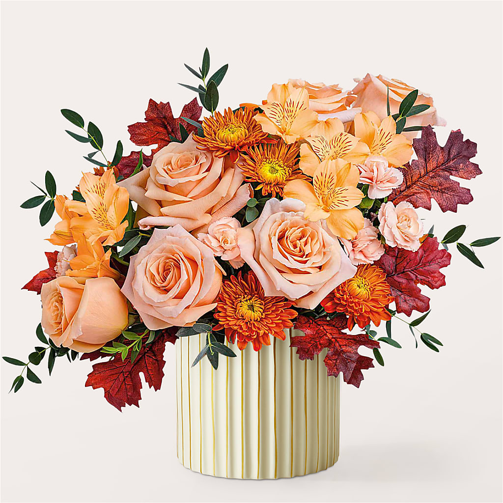 Spiced Latte Bouquet with Ivory Vase – WATSON'S FLOWERS AND GIFTS, West Helena AR