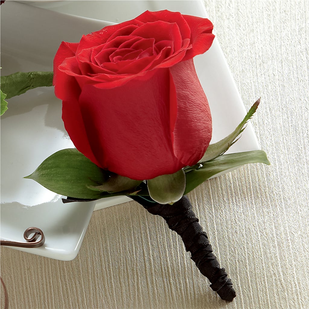 Red Rose Boutonniere – WATSON'S FLOWERS AND GIFTS, West Helena AR