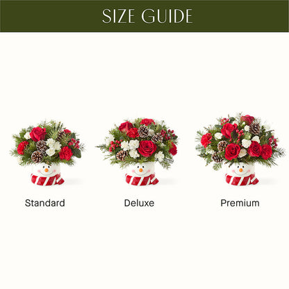Jolly Snowman Bouquet – WATSON'S FLOWERS AND GIFTS, West Helena AR