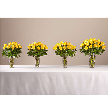 Long Stem Yellow Rose Bouquet – WATSON'S FLOWERS AND GIFTS, West Helena AR
