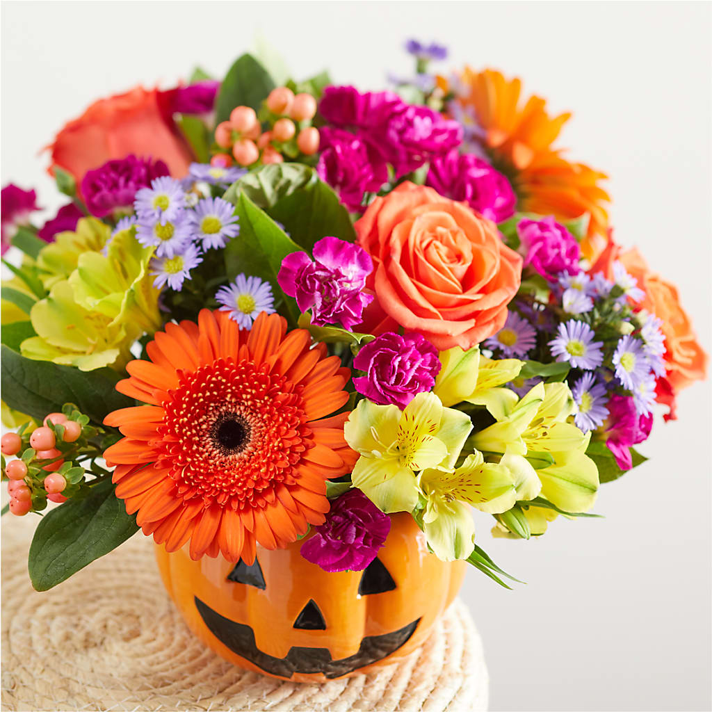 Tricks & Treats Pumpkin – WATSON'S FLOWERS AND GIFTS, West Helena AR