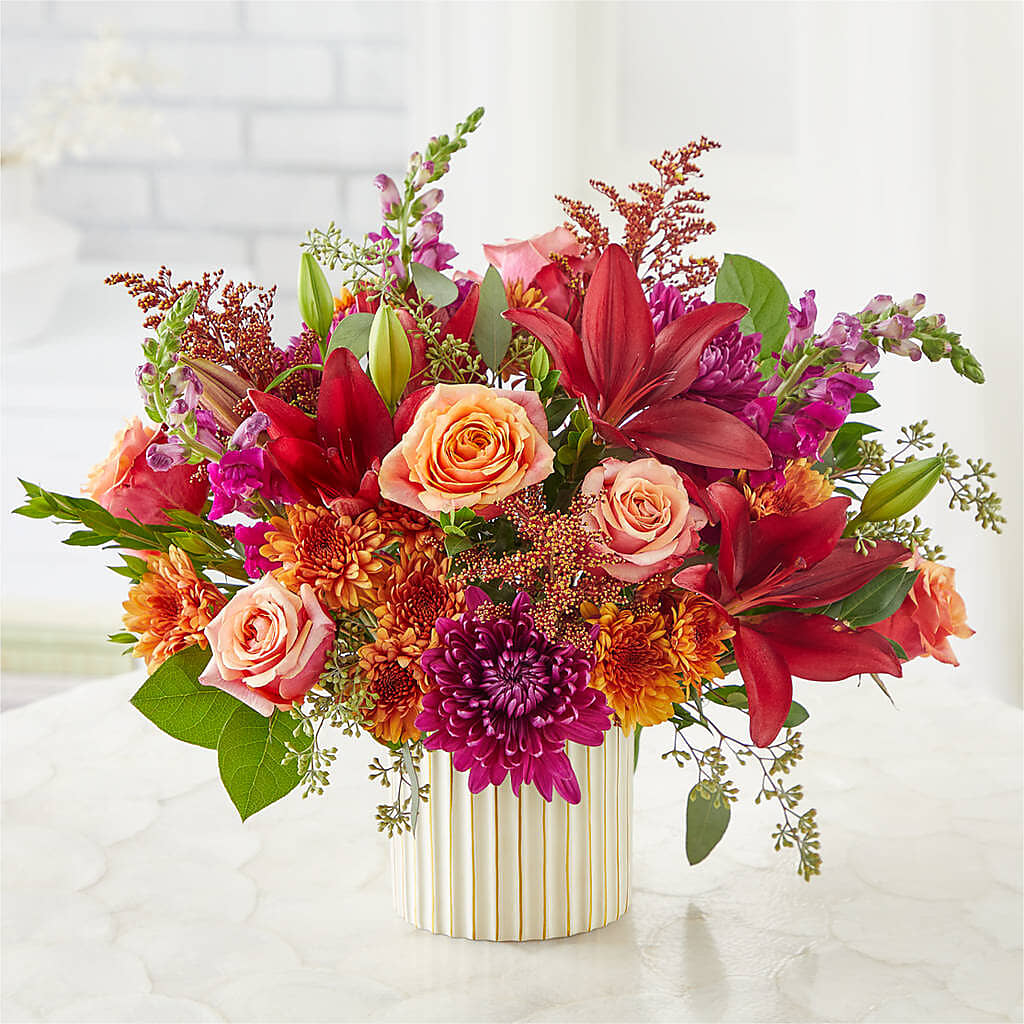 Burgundy Landscape Bouquet – WATSON'S FLOWERS AND GIFTS, West Helena AR