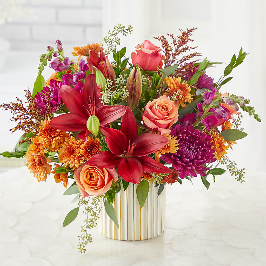 Burgundy Landscape Bouquet – WATSON'S FLOWERS AND GIFTS, West Helena AR
