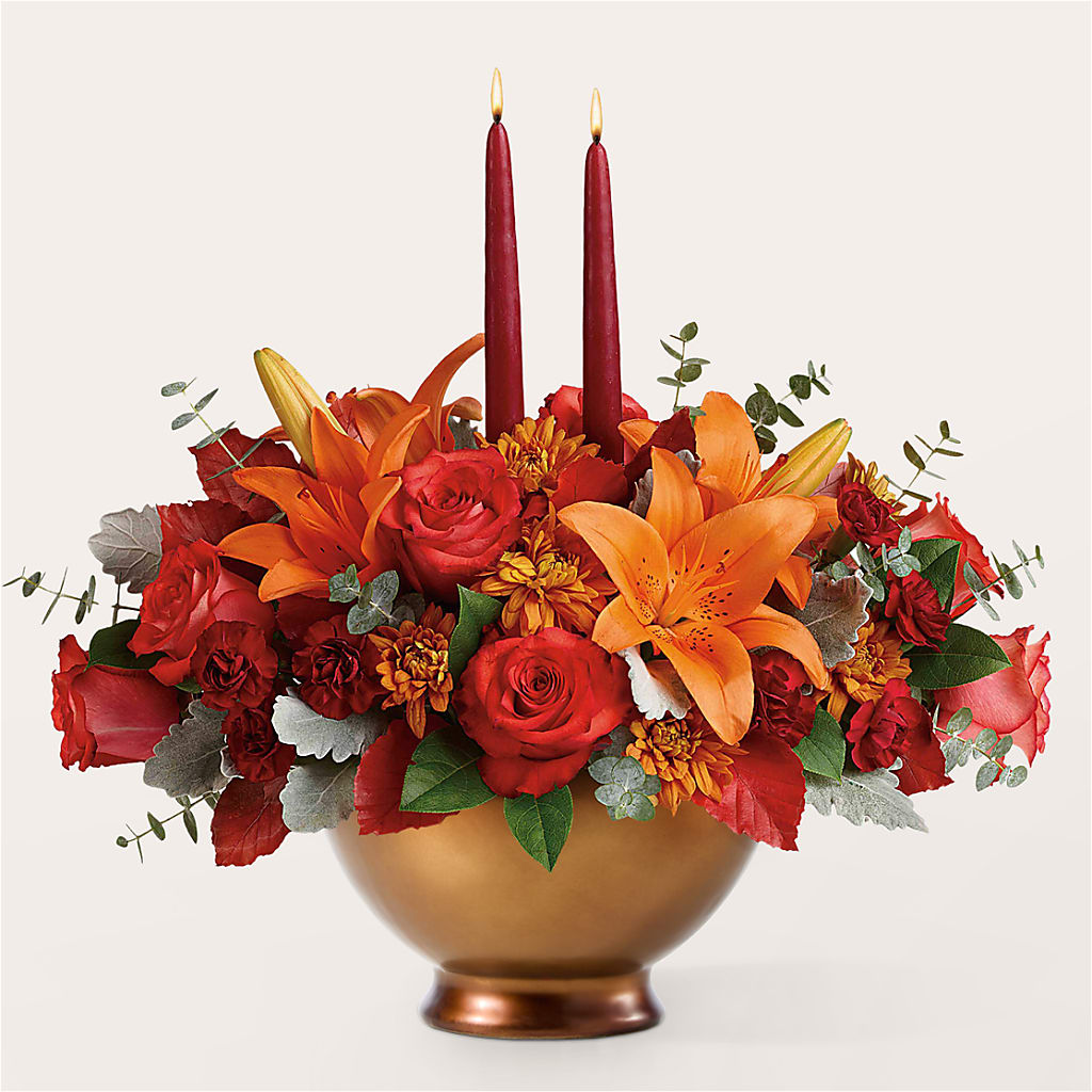 Fruits of Fall Centerpiece – WATSON'S FLOWERS AND GIFTS, West Helena AR