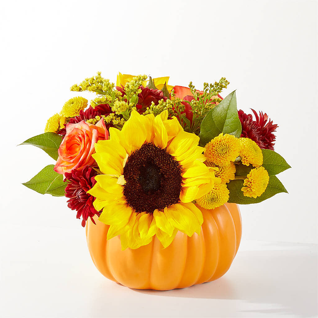 Golden Gourd Pumpkin Bouquet – WATSON'S FLOWERS AND GIFTS, West Helena AR
