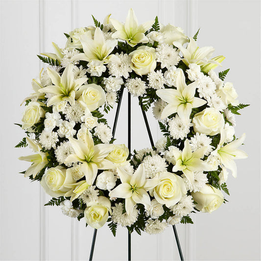 Treasured Tribute Wreath – WATSON'S FLOWERS AND GIFTS, West Helena AR