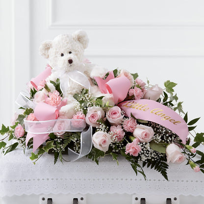 Touch of Sympathy Casket Spray – WATSON'S FLOWERS AND GIFTS, West Helena AR