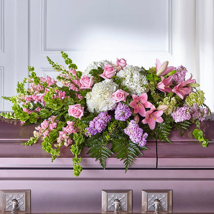Life's Gratitude Casket Spray – WATSON'S FLOWERS AND GIFTS, West Helena AR