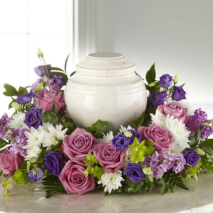 Blooming Sympathy Cremation Adornment – WATSON'S FLOWERS AND GIFTS, West Helena AR