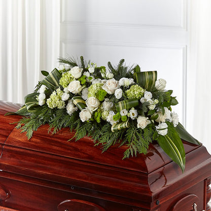 Hopeful Gesture Casket Spray – WATSON'S FLOWERS AND GIFTS, West Helena AR