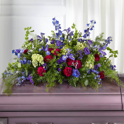 Always Treasured Casket Spray – WATSON'S FLOWERS AND GIFTS, West Helena AR