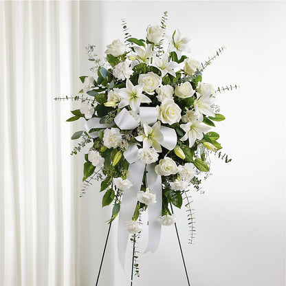 With Care Standing Spray – WATSON'S FLOWERS AND GIFTS, West Helena AR