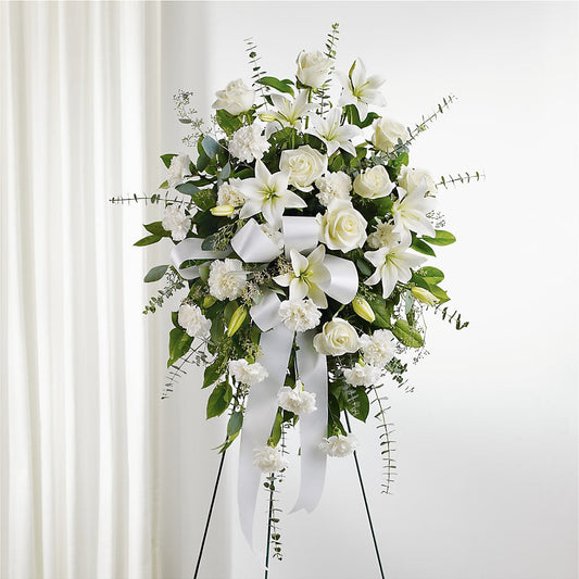 With Care Standing Spray – WATSON'S FLOWERS AND GIFTS, West Helena AR