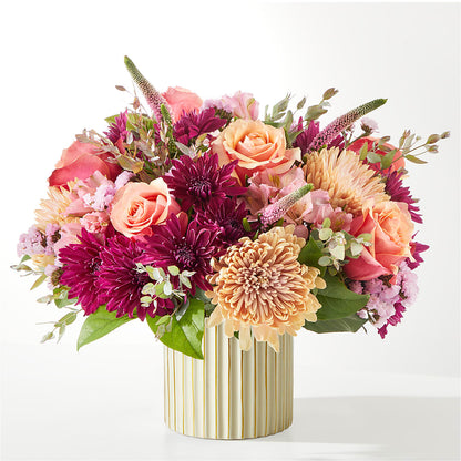 Berry Cobbler Bouquet with Ivory Vase – WATSON'S FLOWERS AND GIFTS, West Helena AR