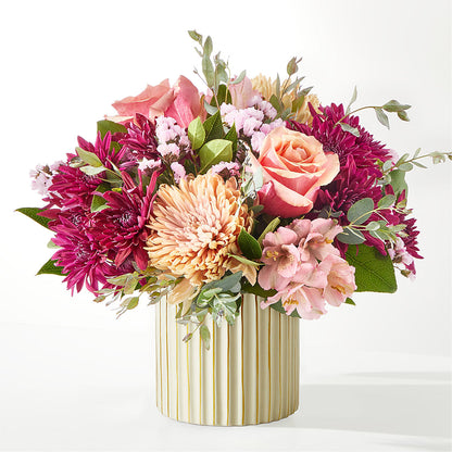 Berry Cobbler Bouquet with Ivory Vase – WATSON'S FLOWERS AND GIFTS, West Helena AR