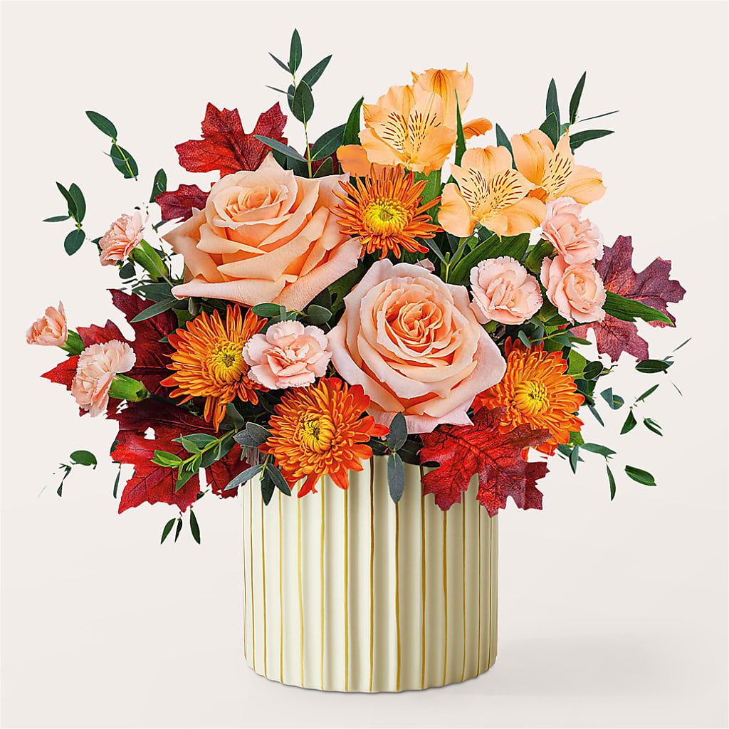 Spiced Latte Bouquet with Ivory Vase – WATSON'S FLOWERS AND GIFTS, West Helena AR