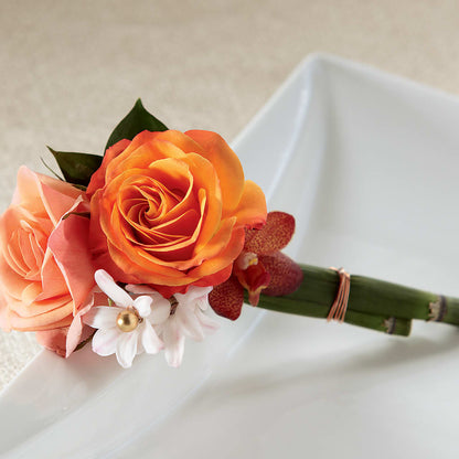 Sunset Dream Boutonniere – WATSON'S FLOWERS AND GIFTS, West Helena AR
