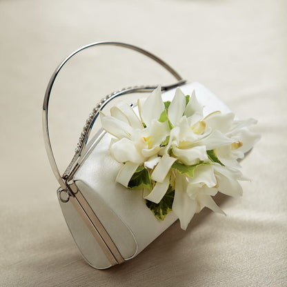 White Purse Decor – WATSON'S FLOWERS AND GIFTS, West Helena AR